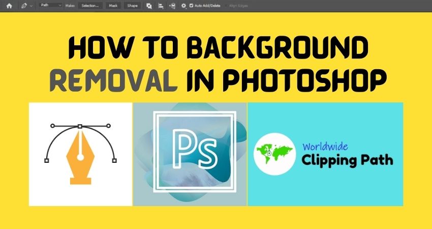 how to background removal in Photoshop