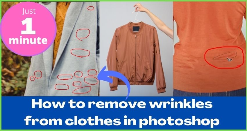 How to remove wrinkles from clothes in photoshop